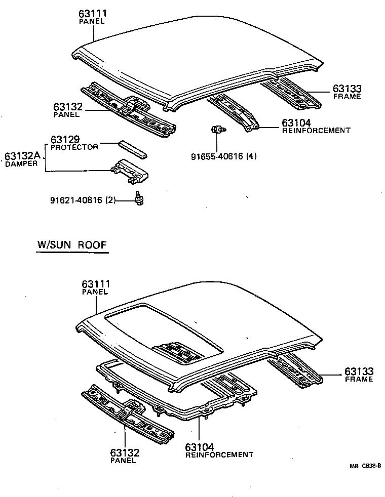 64801-14360 GLASS, BACK WINDOW product image