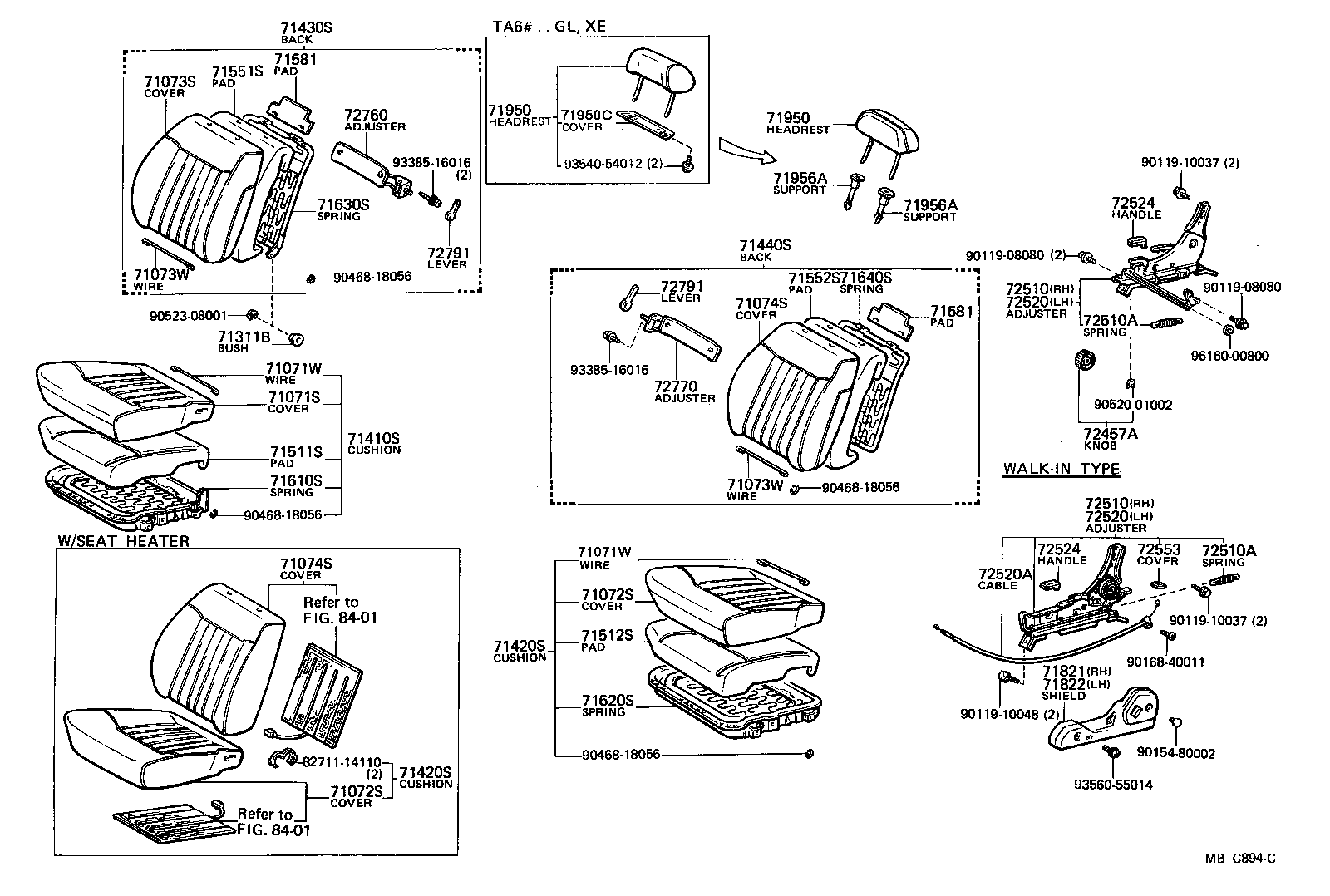 90386-12018 BUSH (FOR FRONT SEAT HINGE PIN) product image