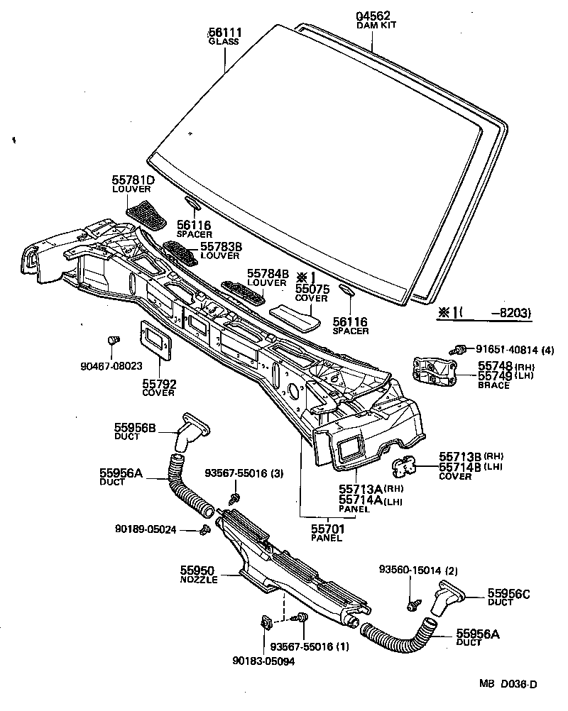 55700-14730 PANEL SUB-ASSY, COWL product image
