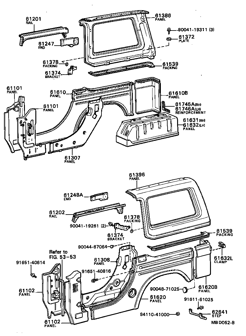 55703-87604 PANEL SUB-ASSY, COWL SIDE, RH product image
