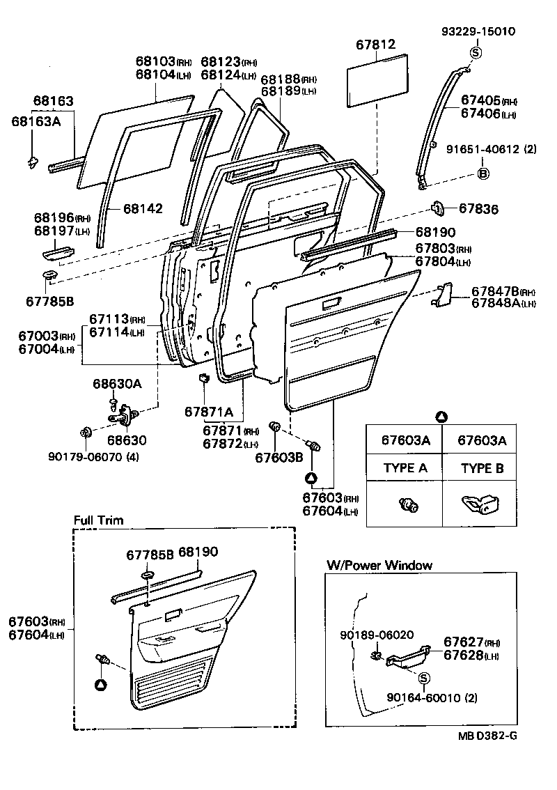 67113-20120 PANEL, REAR DOOR, OUTER RH product image