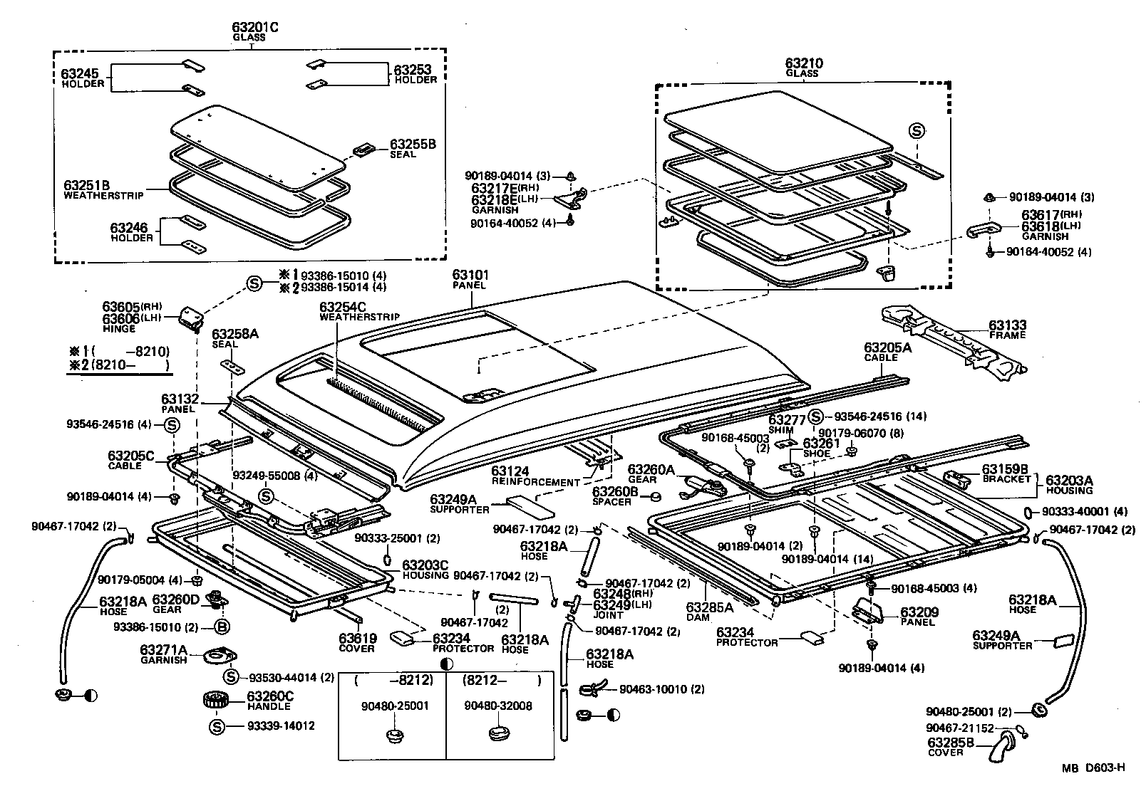 63104-95706 REINFORCEMENT, ROOF PANEL, NO.3 product image