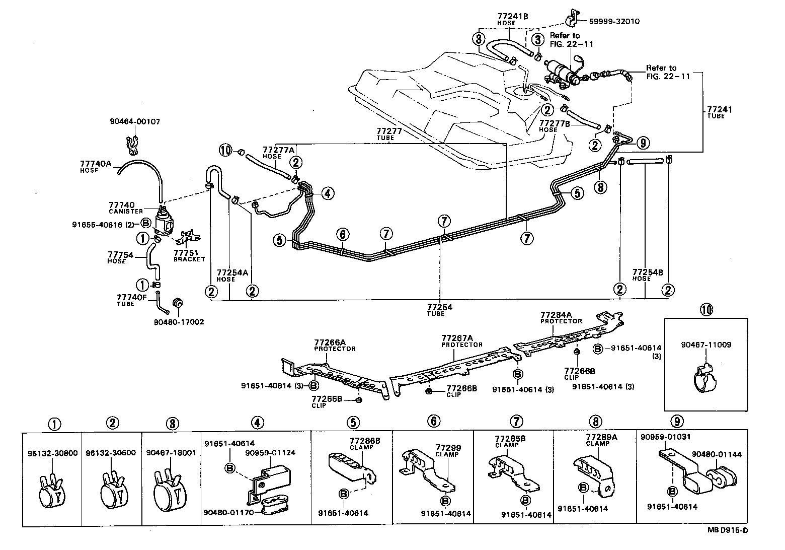 77022-32010 SEPARATOR SUB-ASSY, FUEL EVAPORATIVE product image