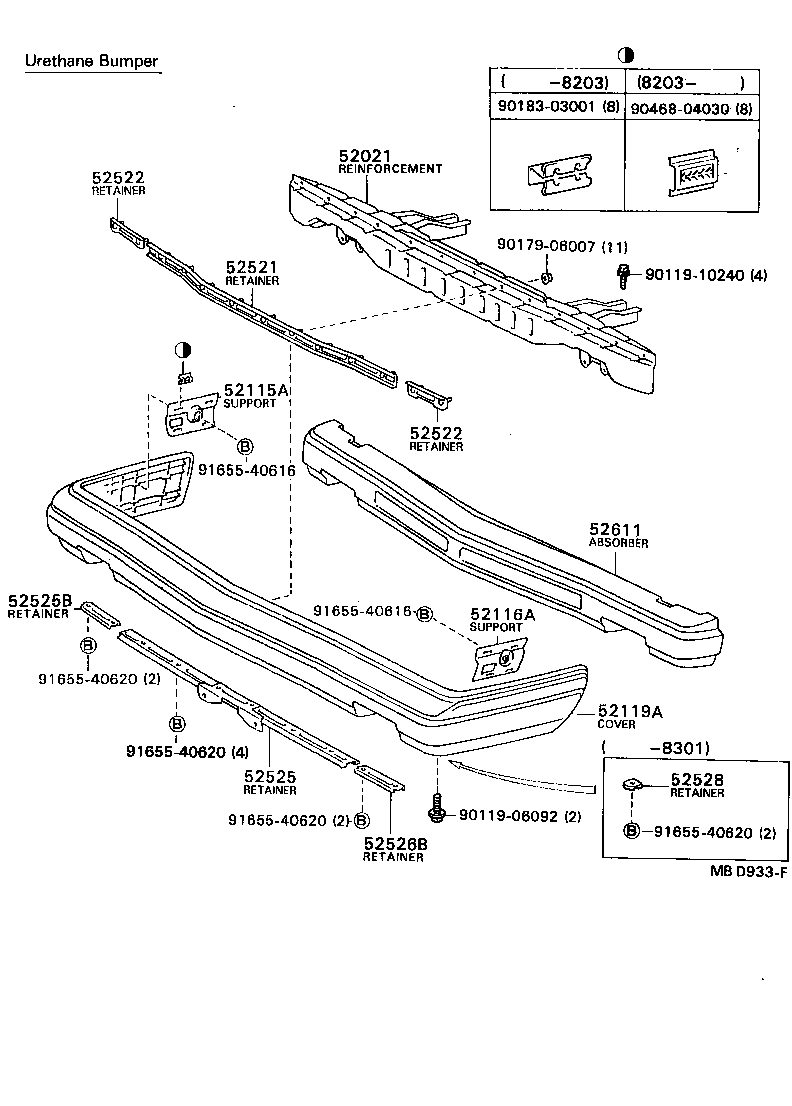52021-20050 REINFORCEMENT SUB-ASSY, FRONT BUMPER product image