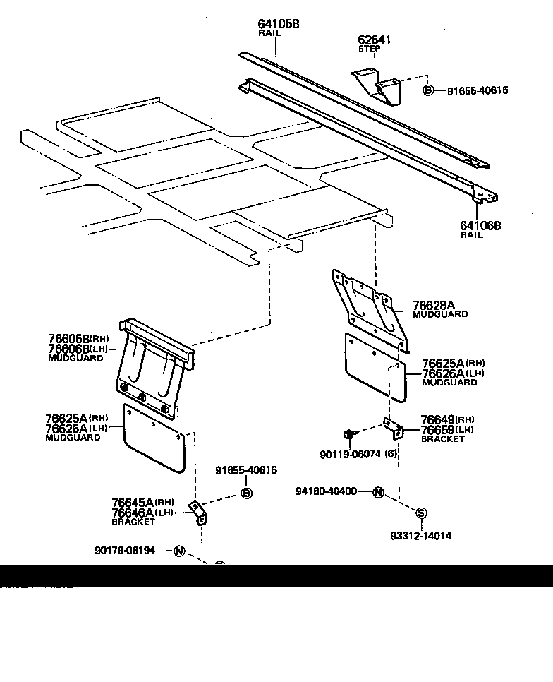 67913-90D02 STEP SUB-ASSY, RH product image