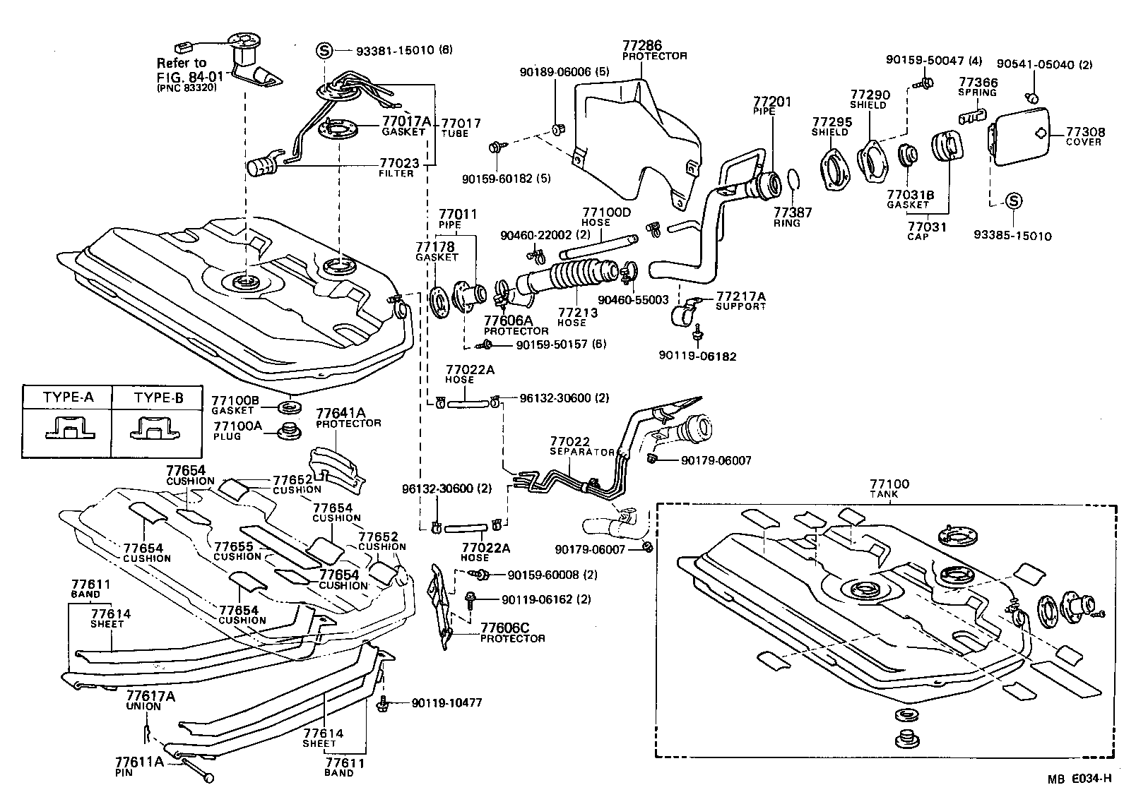 Toyota 77178-13020 GASKET, FUEL TANK FILLER PIPE, LOWER