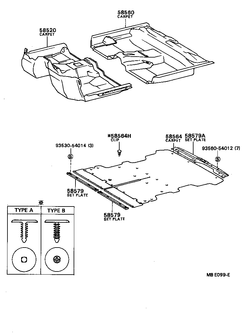 58510-16440-06 CARPET ASSY, FRONT FLOOR product image