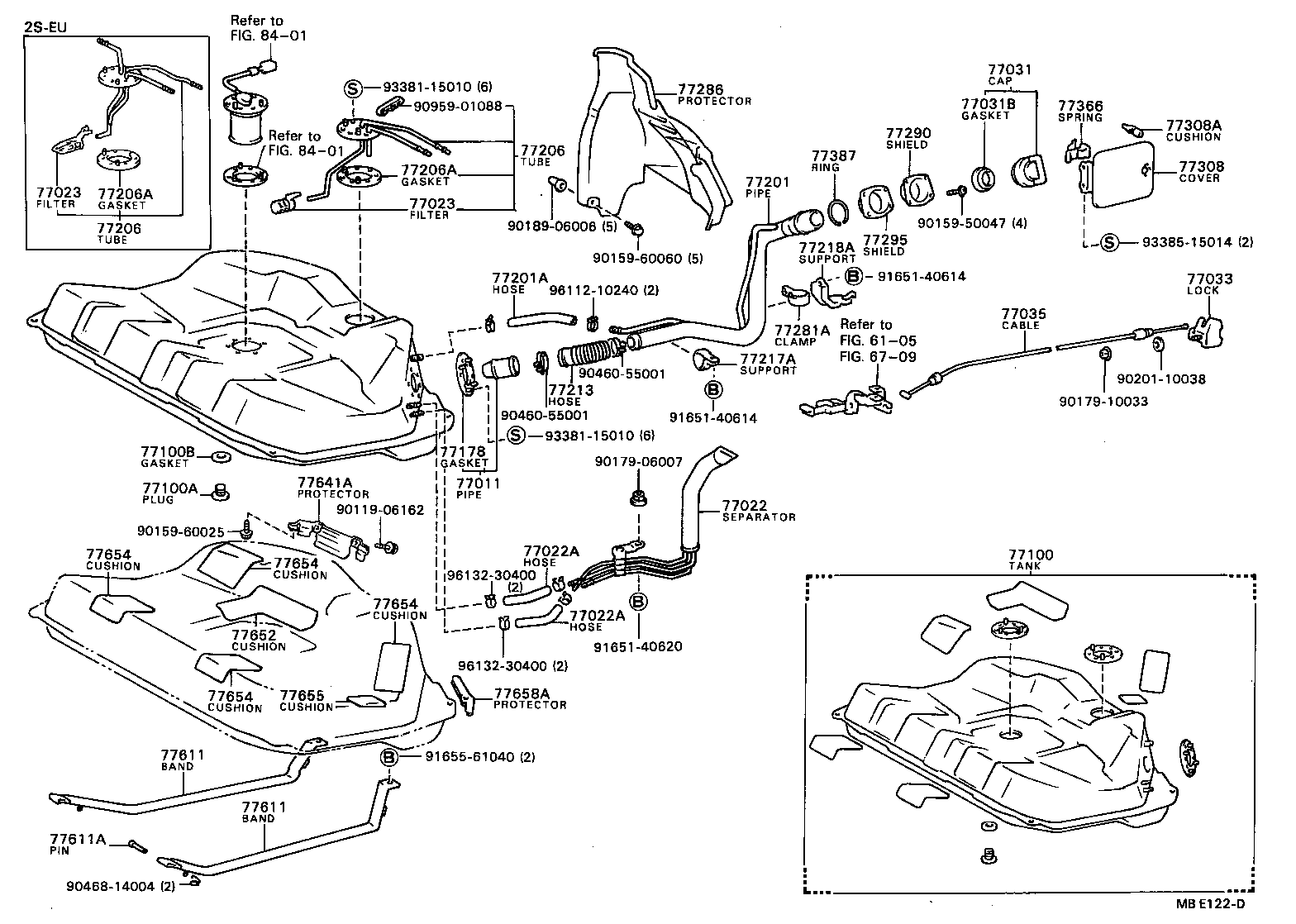 77022-32010 SEPARATOR SUB-ASSY, FUEL EVAPORATIVE product image