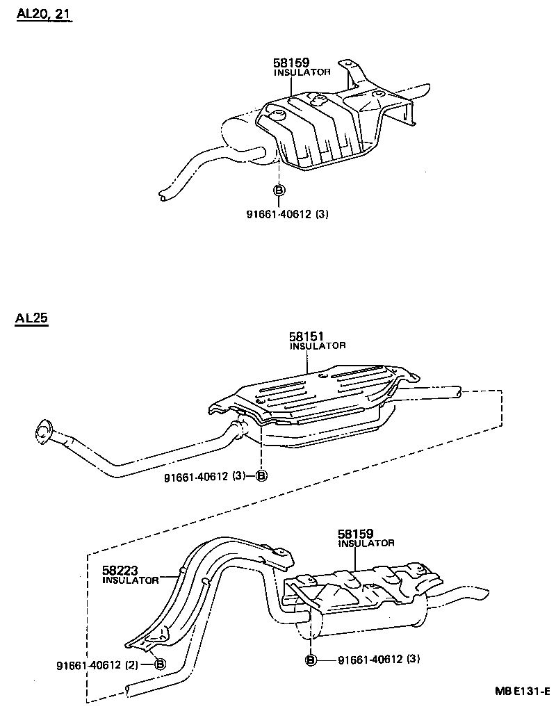 58041-16050 INSULATOR, FRONT FLOOR HEAT, NO.1 product image