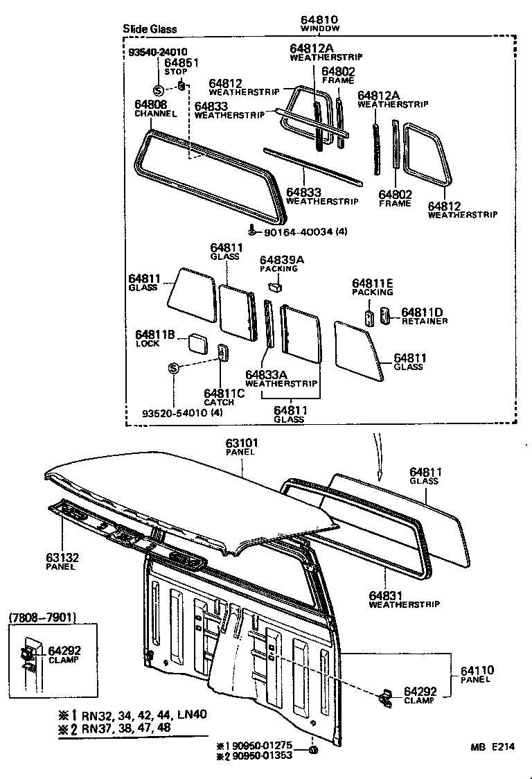64101-89118 PANEL ASSY, FRONT BODY BACK product image