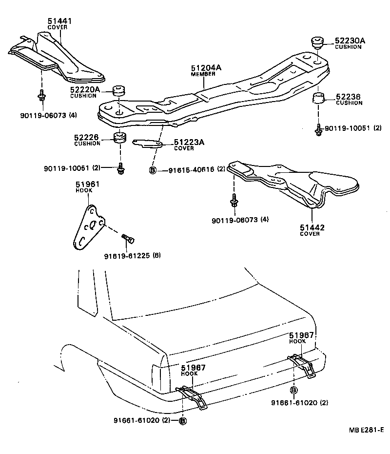 51963-32010 HOOK, NO.1 product image
