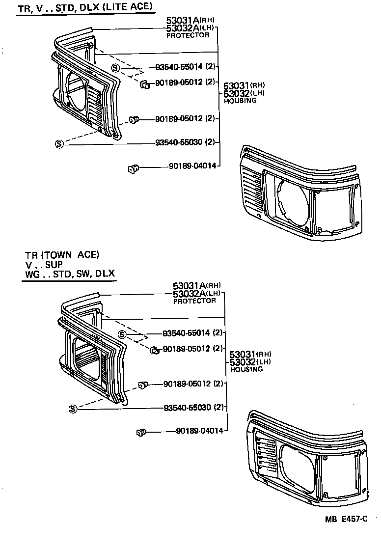 53120-95700 GRILLE, RADIATOR product image