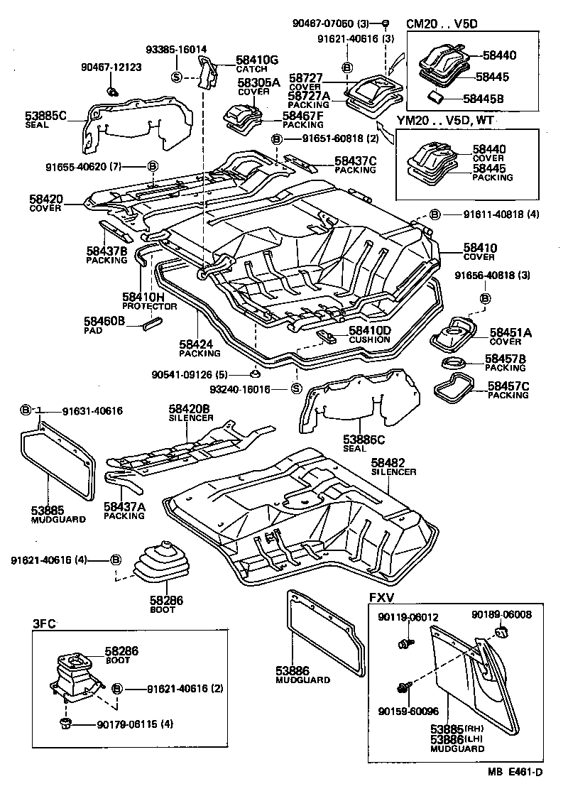 57201-95704 MEMBER SUB-ASSY, ENGINE FRONT MOUNTING product image