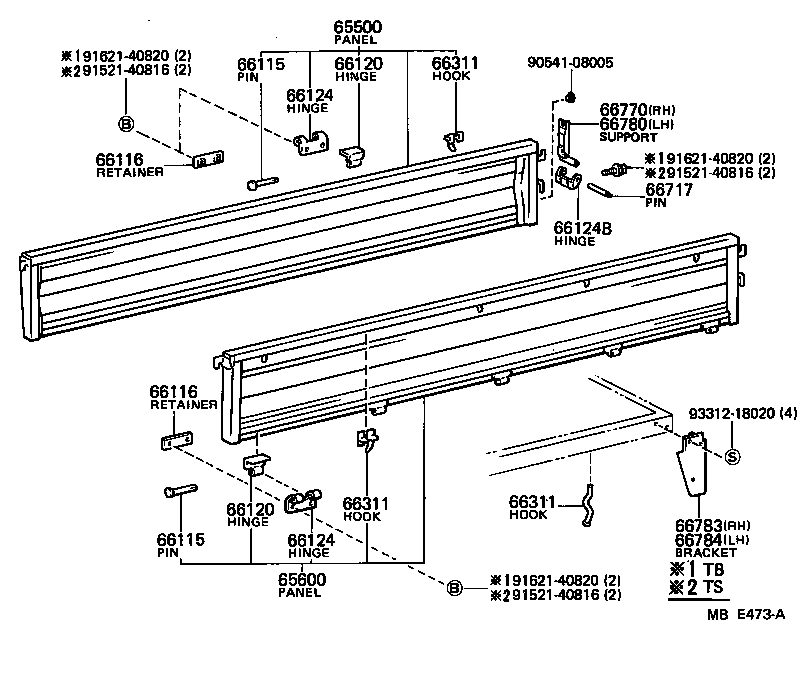 65313-95700 PANEL, FLOOR FRONT CORNER, RH product image