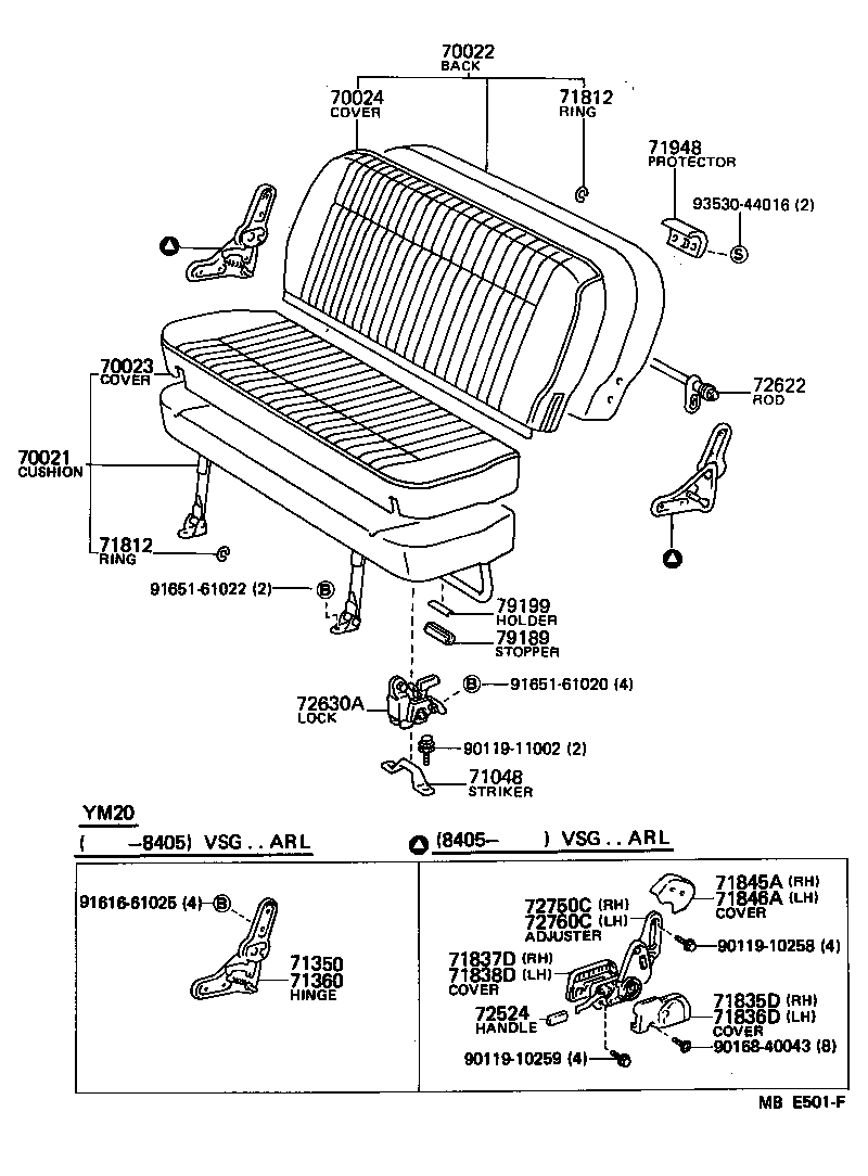 74716-95A01 SPRING, JACK HANDLE SUPPORT product image