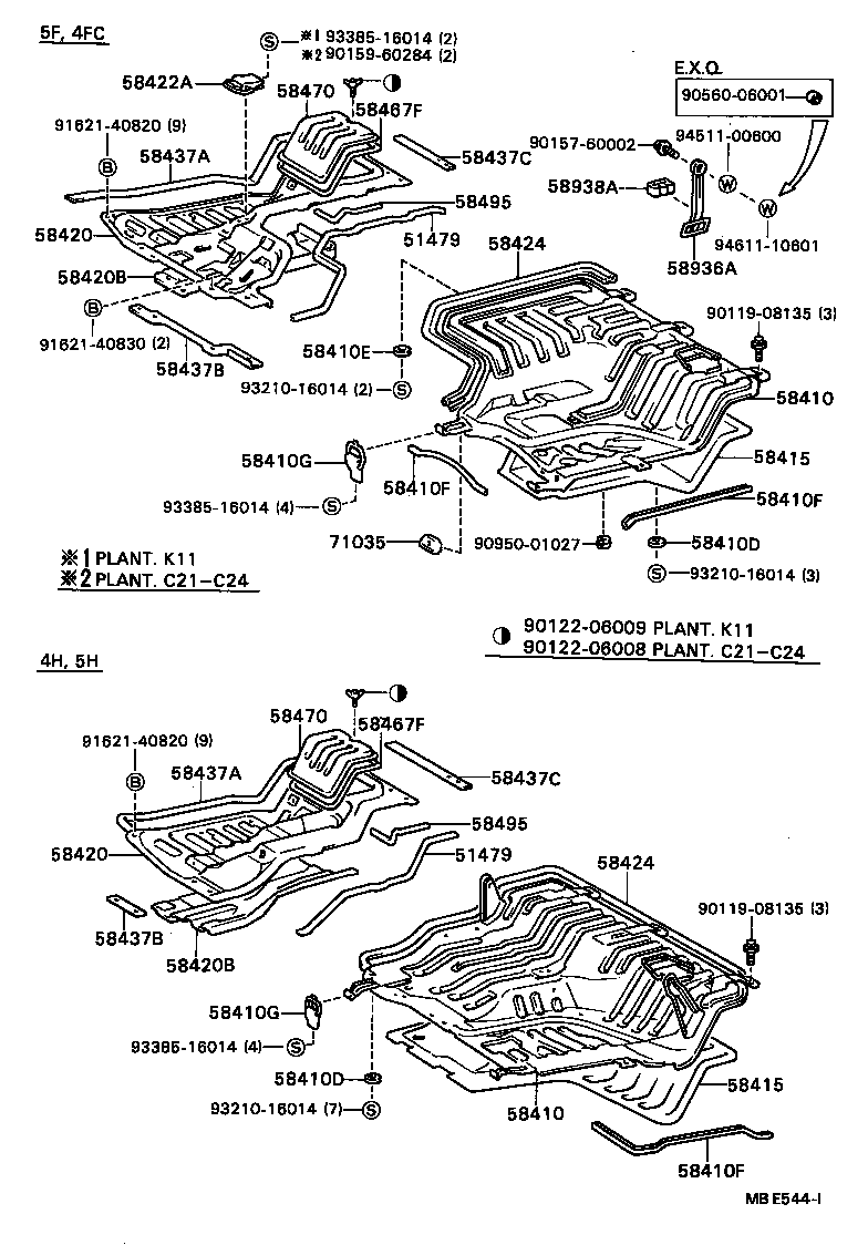 51025-87008 MEMBER SUB-ASSY, ENGINE FRONT MOUNTING product image