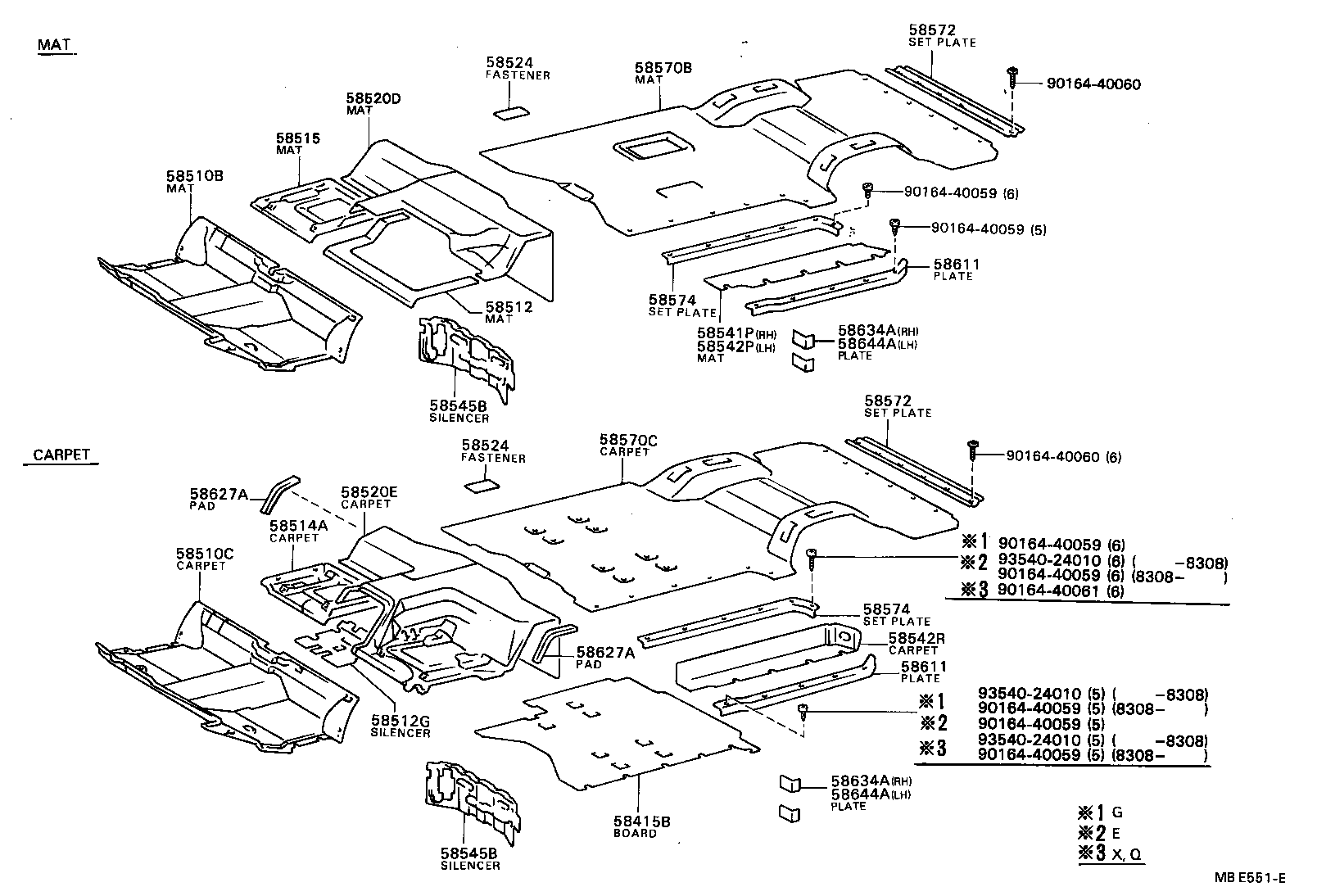 58415-87002 BOARD, REAR FLOOR, NO.1 product image