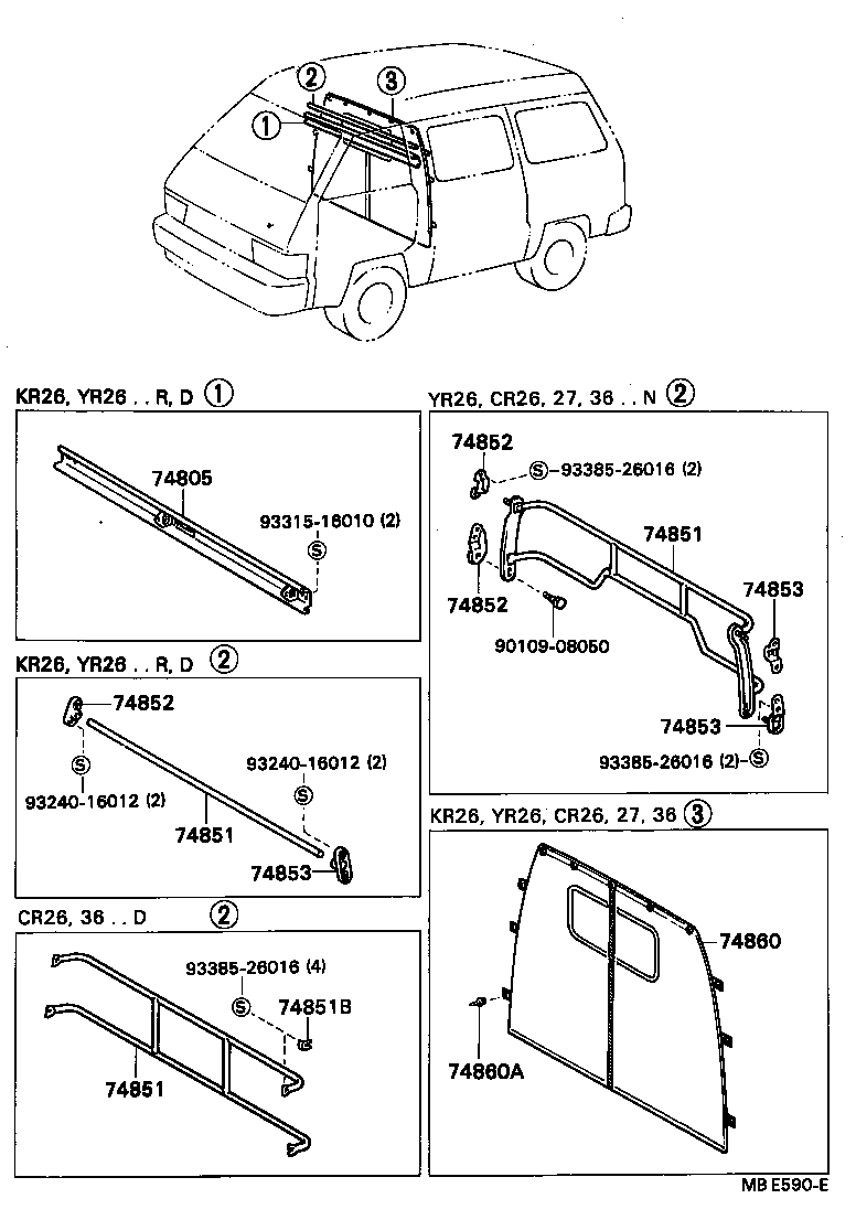 74851-87003 BRACKET, SEPARATOR, RH product image