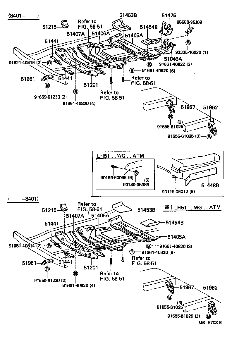 51405-95J02 COVER SUB-ASSY, ENGINE UNDER, NO.1 product image
