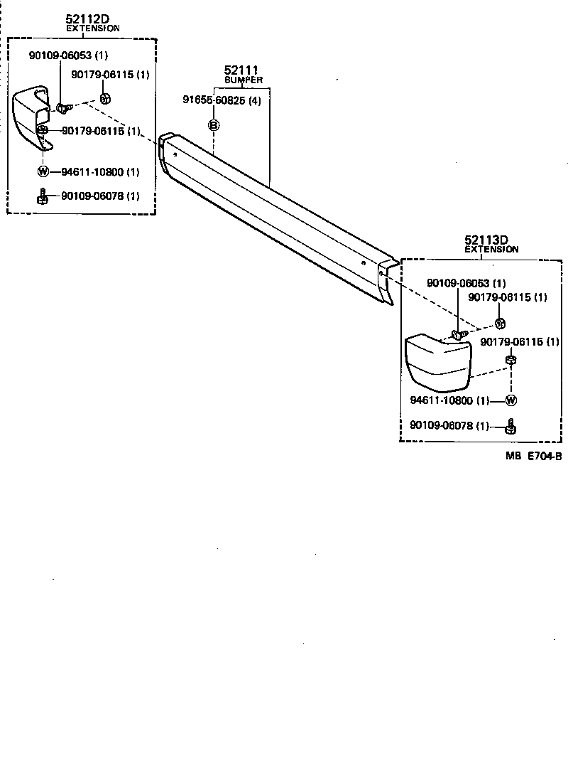 52018-95J00 REINFORCEMENT SUB-ASSY, FRONT BUMPER product image