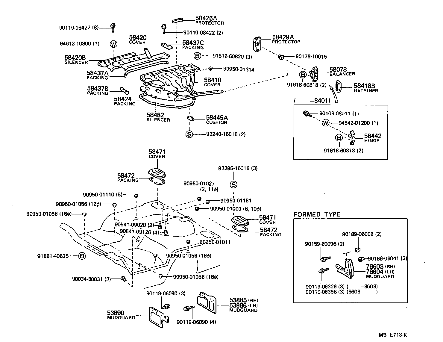 57107-95J03 PLATE SUB-ASSY, FRONT SIDE MEMBER, FRONT RH product image