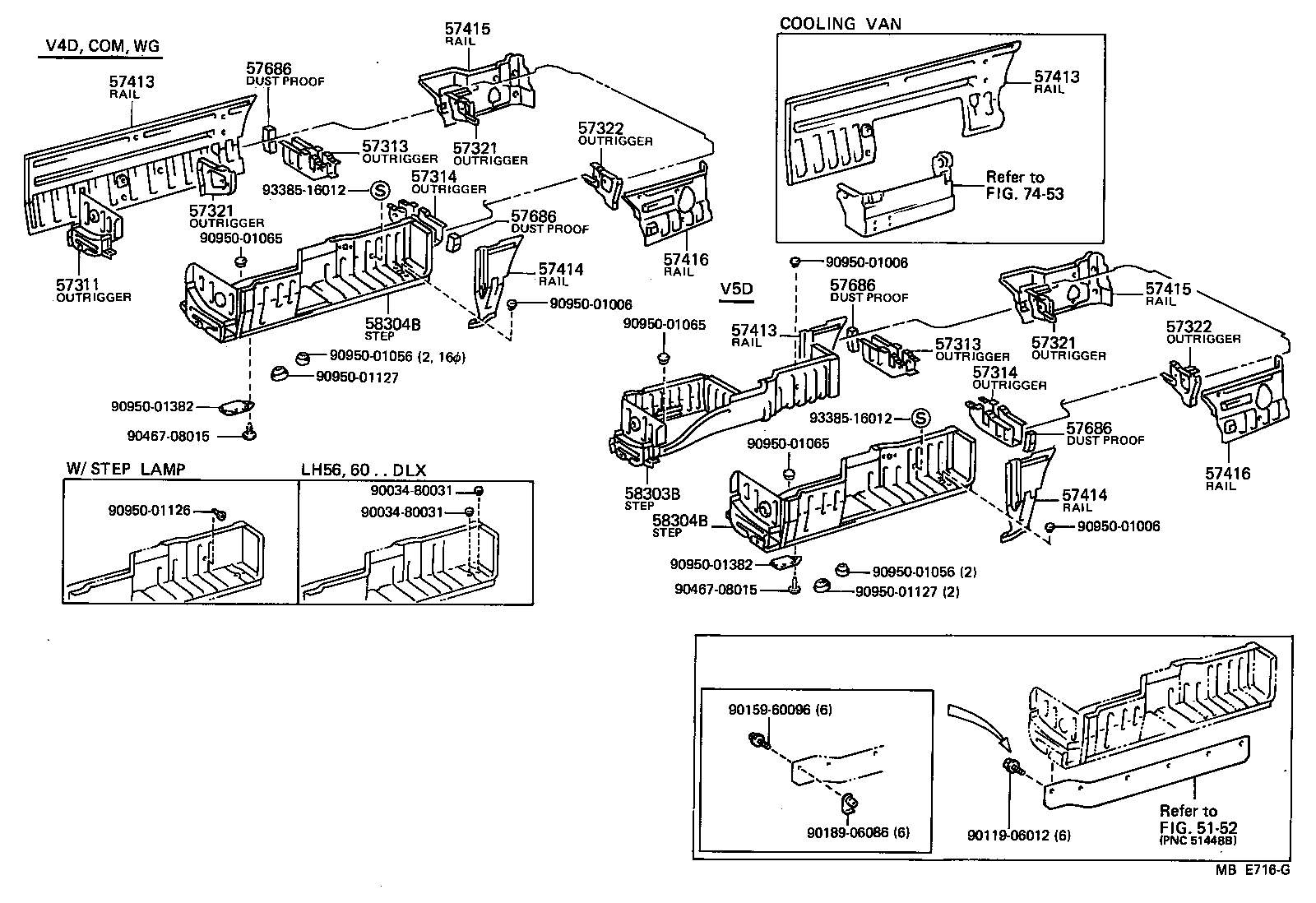 57308-95J04 OUTRIGGER, NO.4 LH product image