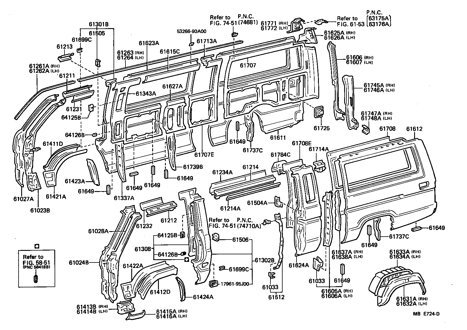 61027-95J02 PILLAR SUB-ASSY, FRONT BODY, OUTER RH product image