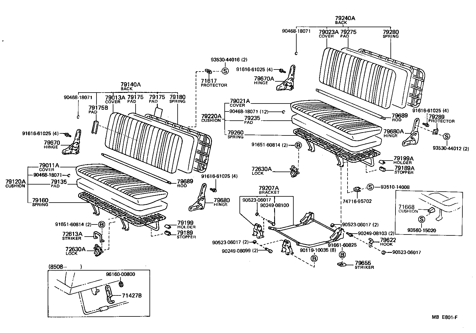 71012-95J02 FRAME SUB-ASSY, FRONT SEAT CUSHION, LH product image