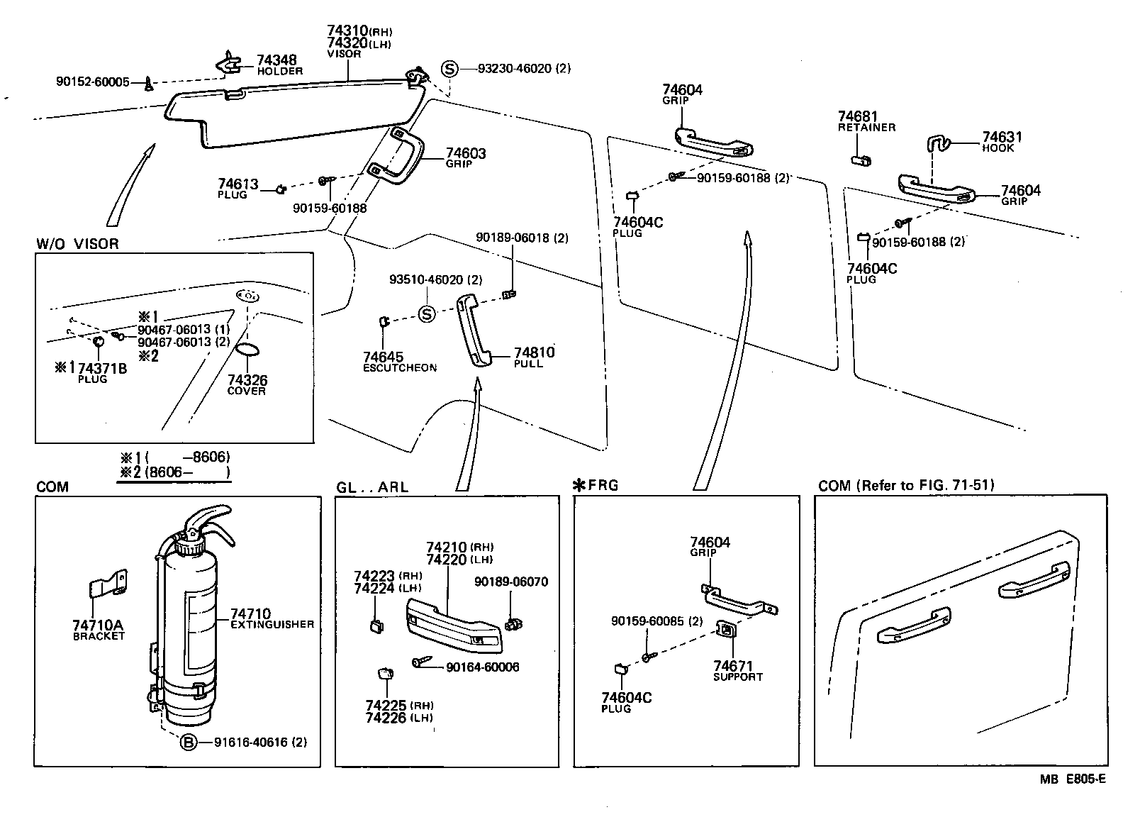 74710-95J01 EXTINGUISHER ASSY product image