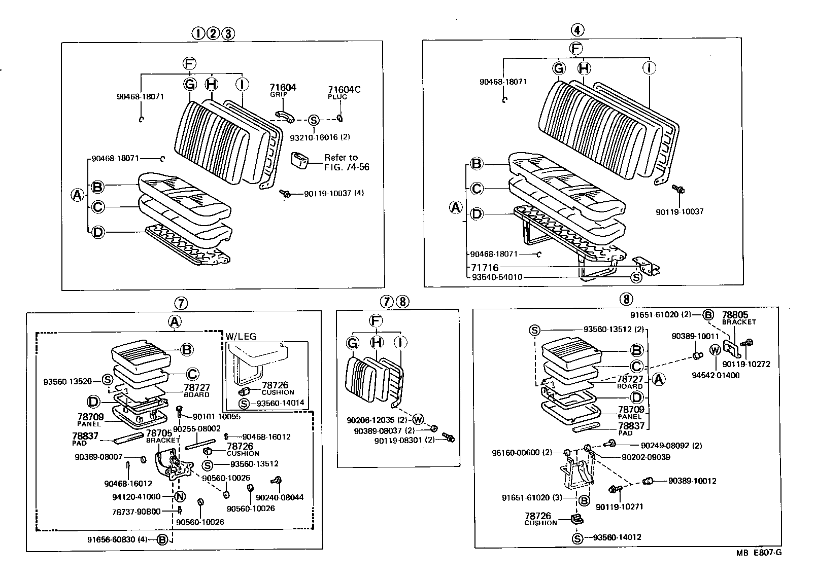 71012-95J02 FRAME SUB-ASSY, FRONT SEAT CUSHION, LH product image