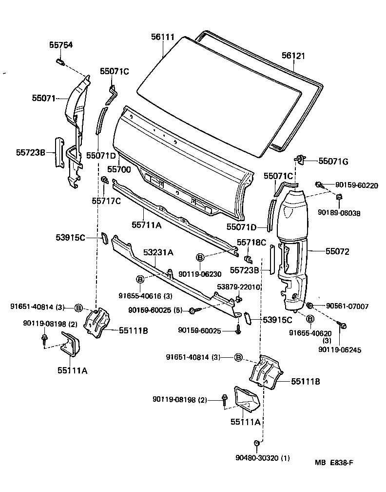 53823-95J00 PROTECTOR, FRONT SIDE PANEL, NO.2 product image