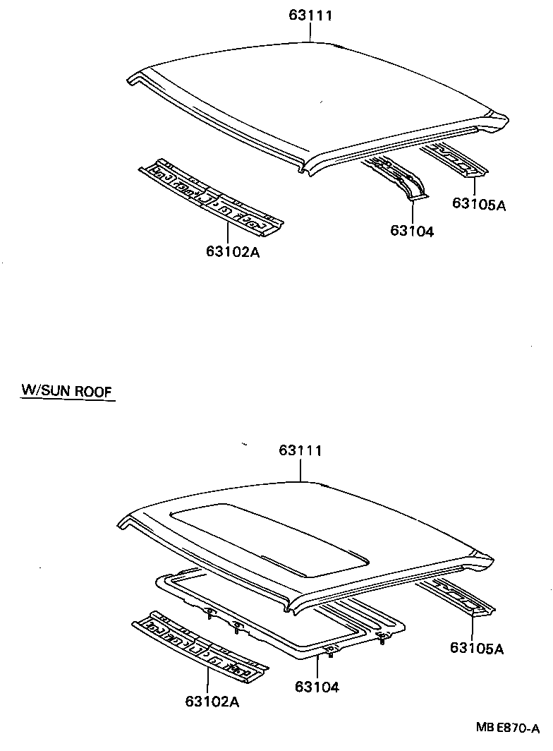 64811-20490 GLASS, BACK WINDOW product image