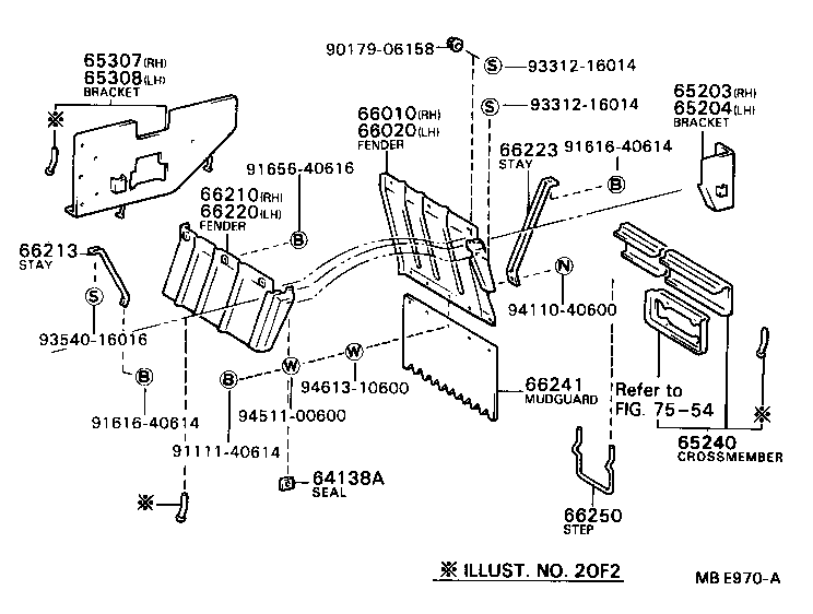 65317-95412 PANEL, FLOOR SIDE, RH product image