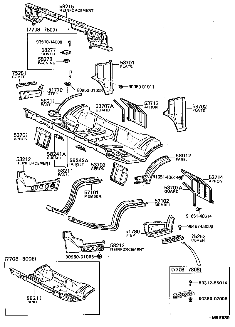 53912-95400 APRON, FENDER SIDE, LH product image