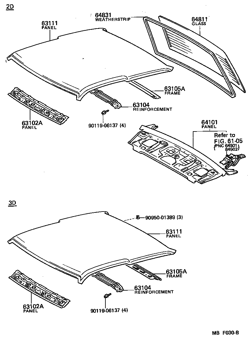 Toyota 63207-12042 RAIL SUB-ASSY, SLIDING ROOF GUIDE, RH
