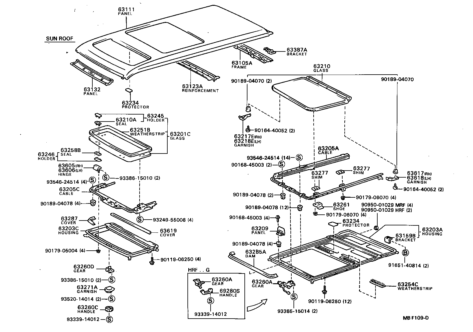 63111-87006 PANEL, ROOF product image