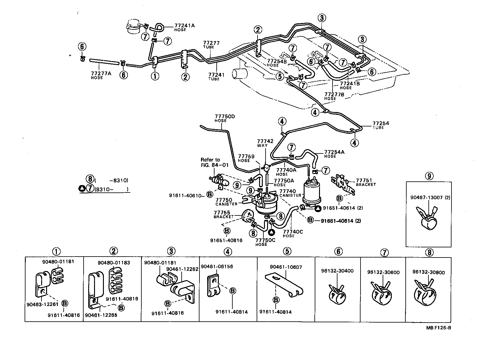 77017-28050 TUBE SUB-ASSY, FUEL TANK SUCTION product image