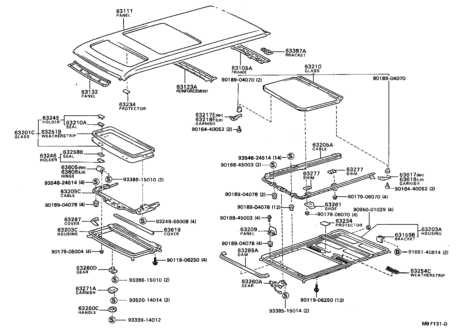 63105-87009 FRAME SUB-ASSY, BACK DOOR OPENING product image