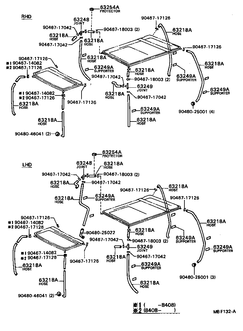 63105-87009 FRAME SUB-ASSY, BACK DOOR OPENING product image