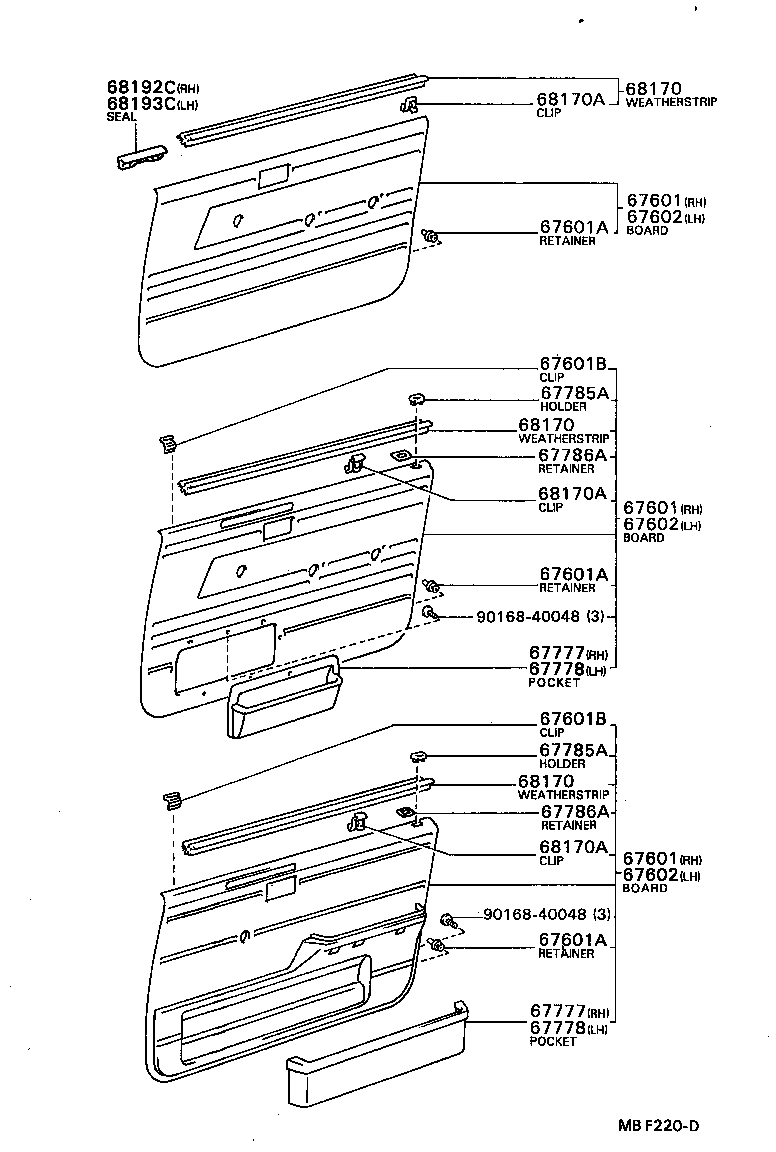 67112-12420 PANEL, FRONT DOOR, OUTER LH product image