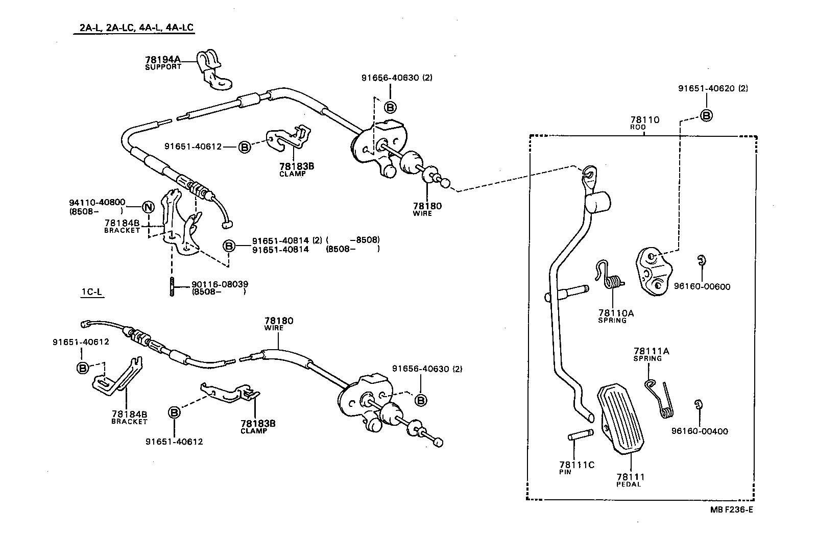 78180-12480 WIRE ASSY, ACCELERATOR product image