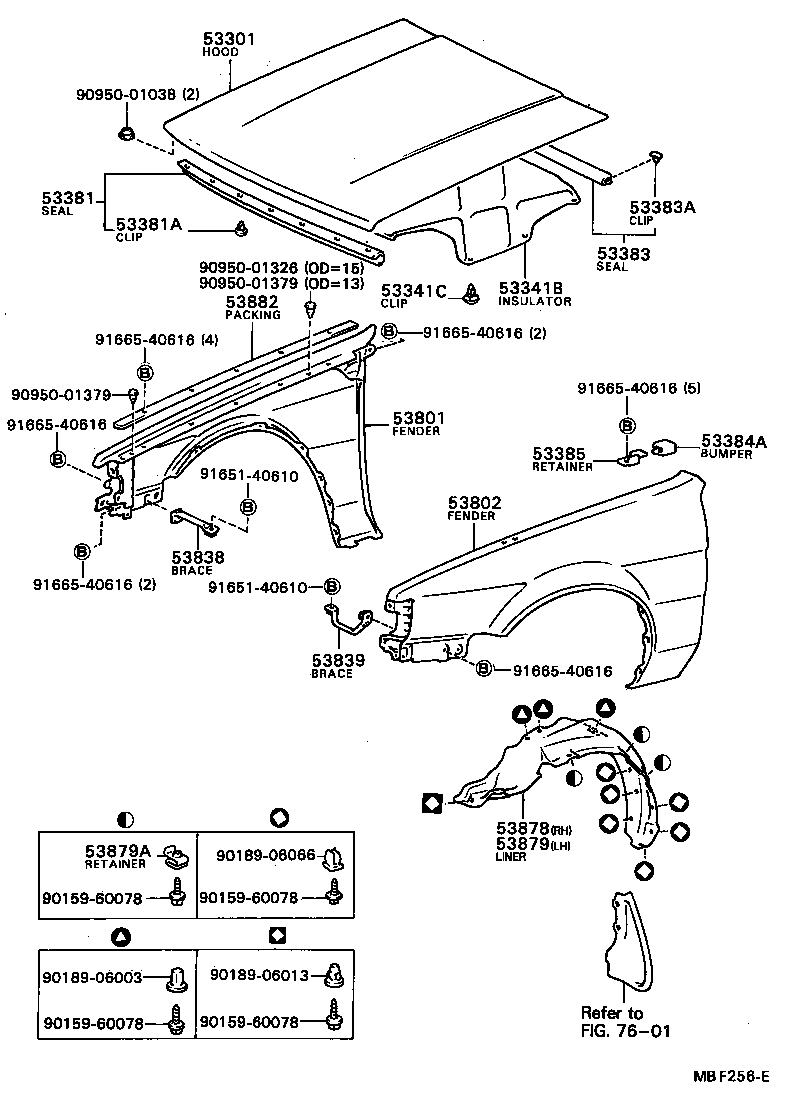 53802-1A770 FENDER SUB-ASSY, FRONT LH product image
