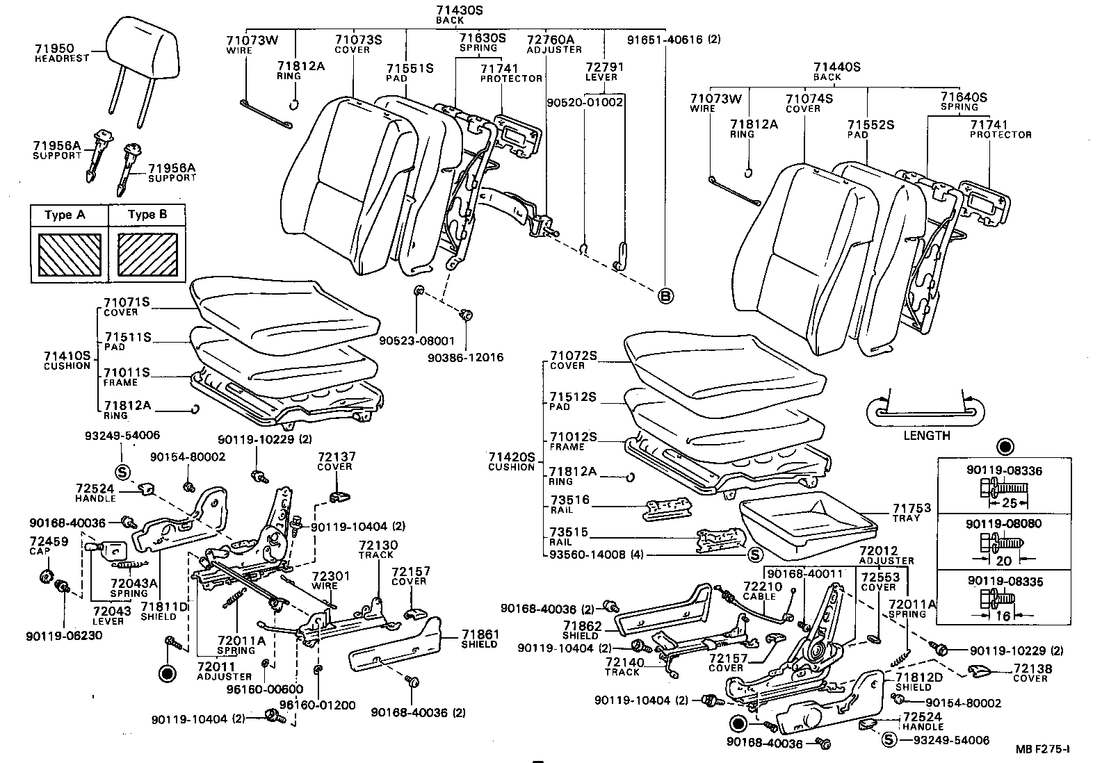 71071-1E080-06 COVER, FRONT SEAT CUSHION, RH(FOR SEPARATE TYPE) product image