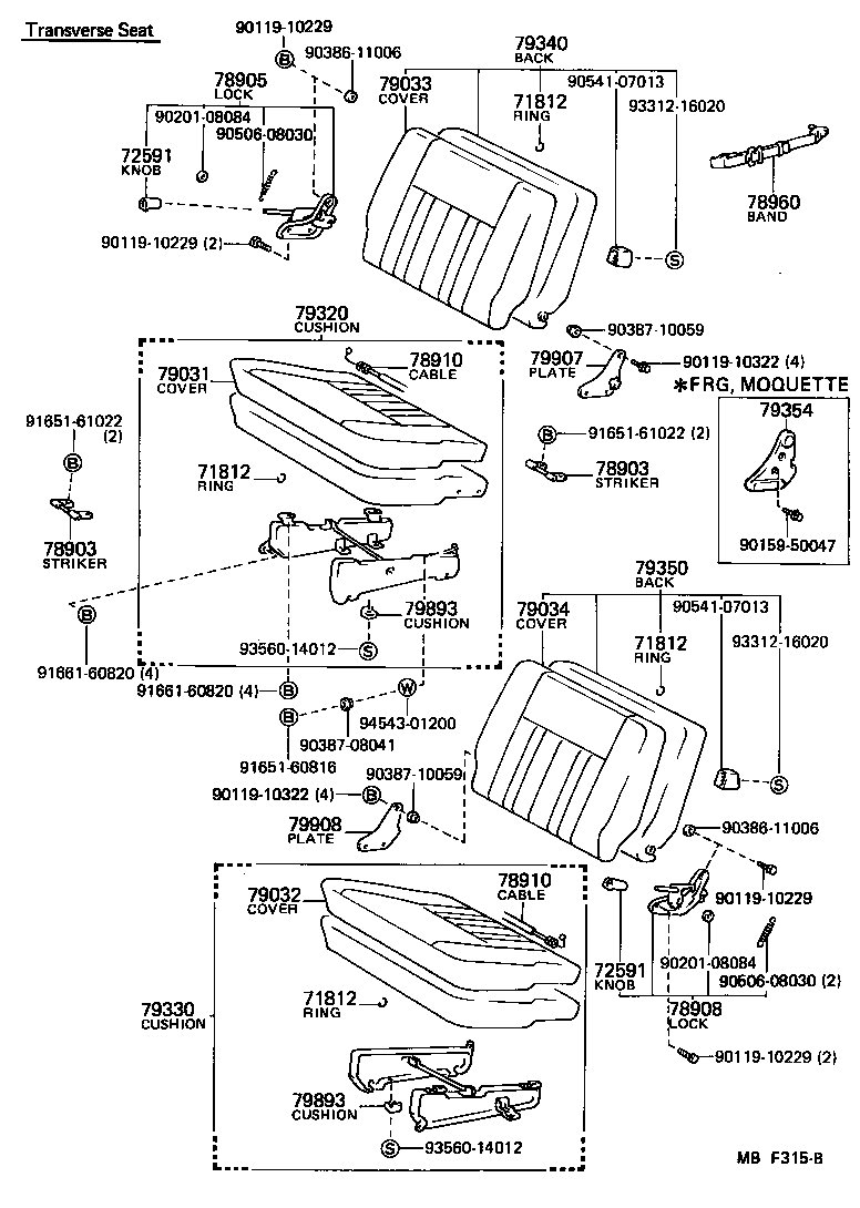 72750-90A01 ADJUSTER ASSY, LUMBAR SUPPORT product image