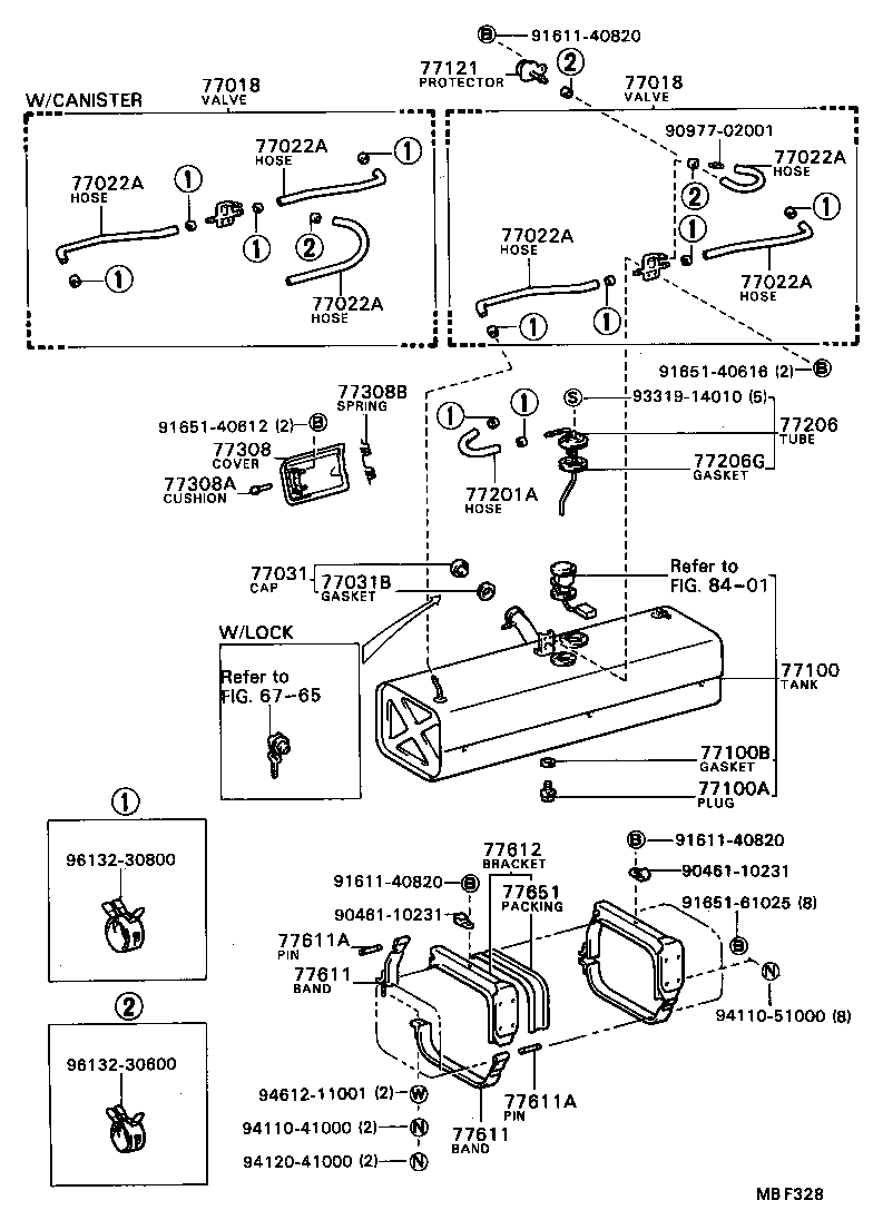 77001-36390 TANK ASSY, FUEL product image