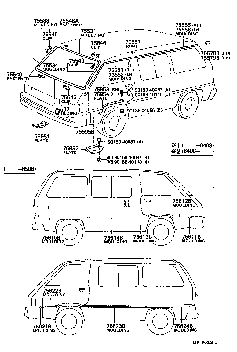 Toyota 67913-87004-13 PLATE, FRONT DOOR SCUFF, OUTSIDE RH