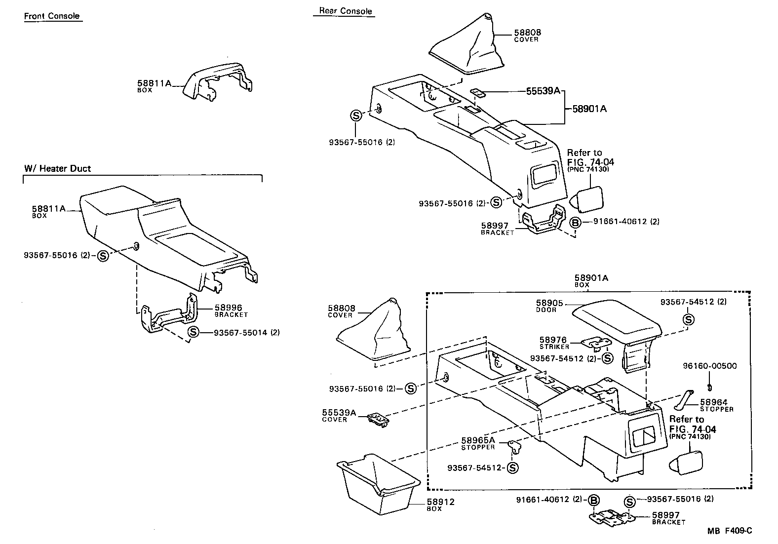 Toyota 55539-14031-13 COVER, SPARE SWITCH HOLE