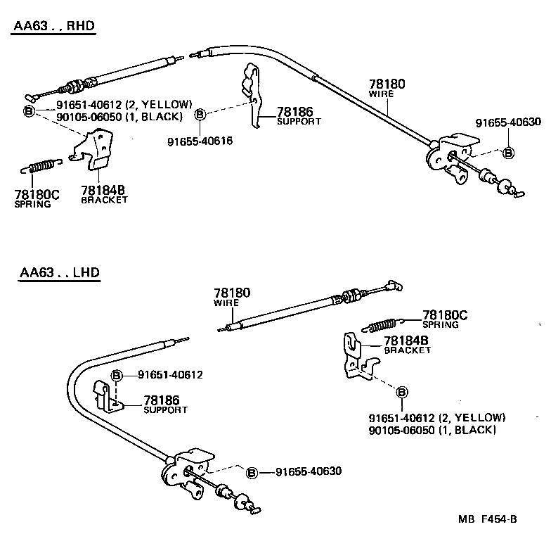 78024-14040 BRACKET, ACCELERATOR CONTROL CABLE product image