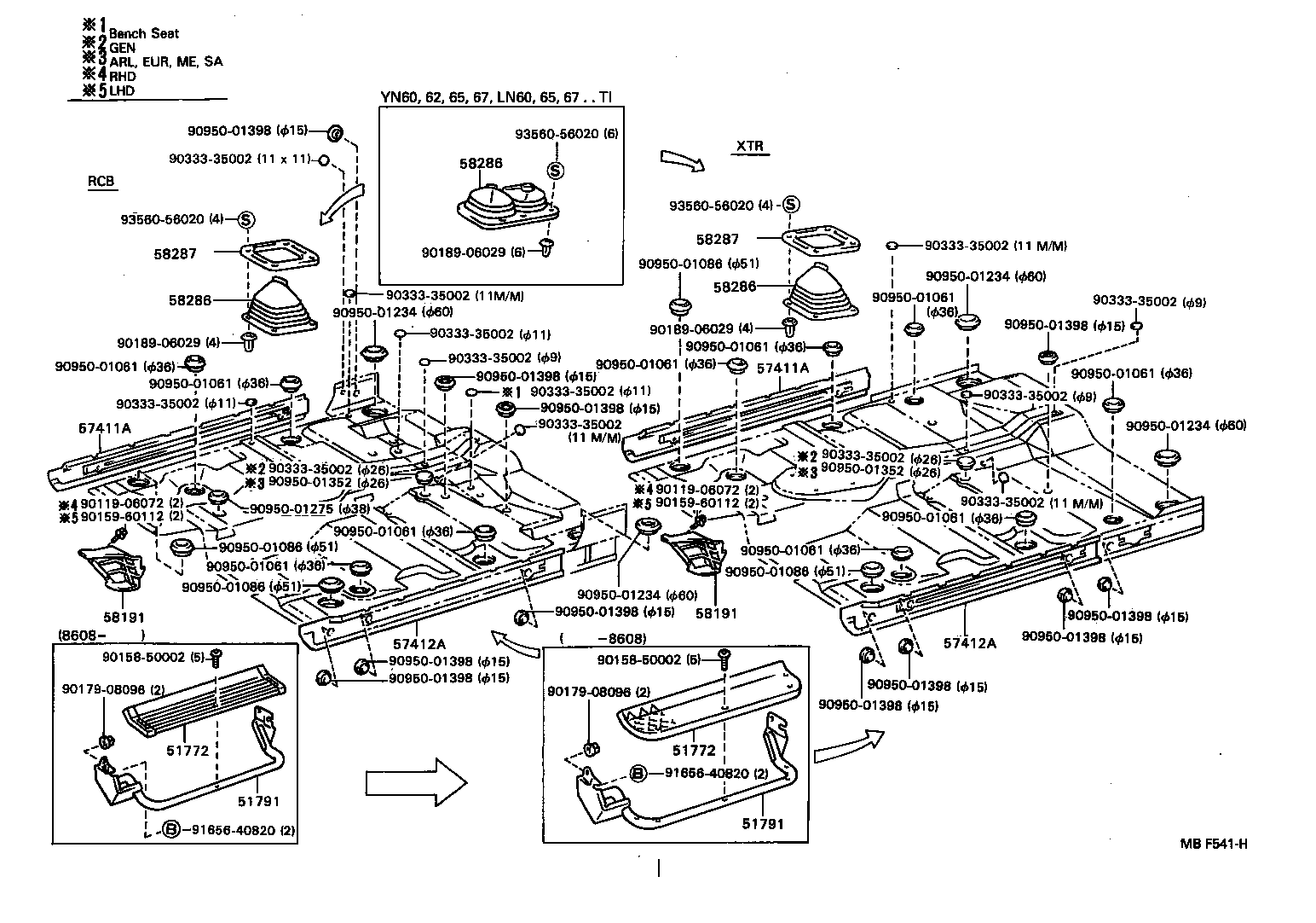 51705-89117 STAY, STEP product image