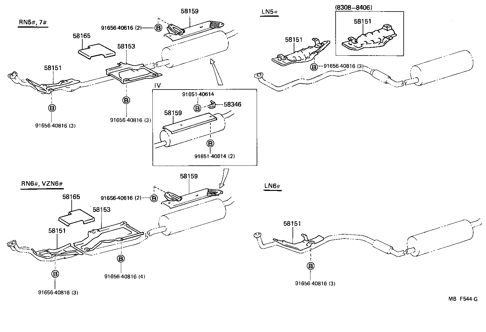 Toyota 58221-89105 INSULATOR, MAIN MAFFLAR HEAT